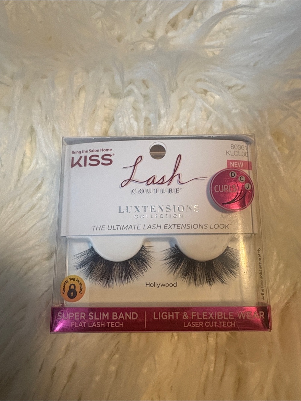 Kiss Lash Couture LuxTensions False Eyelashes - Black
